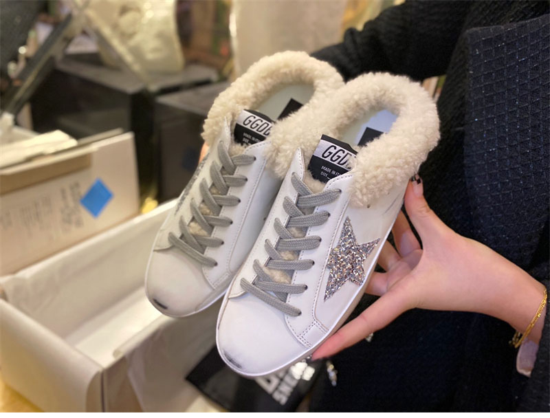 골든구스 골든구스 슈퍼스타 시어링 뮬 스니커즈 （터보） 레플리카 2번 이미지 - 신발 | 세미샵 레플리카 사이트