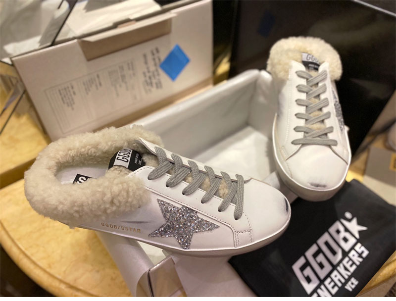 골든구스 골든구스 슈퍼스타 시어링 뮬 스니커즈 （터보） 레플리카 8번 이미지 - 신발 | 세미샵 레플리카 사이트