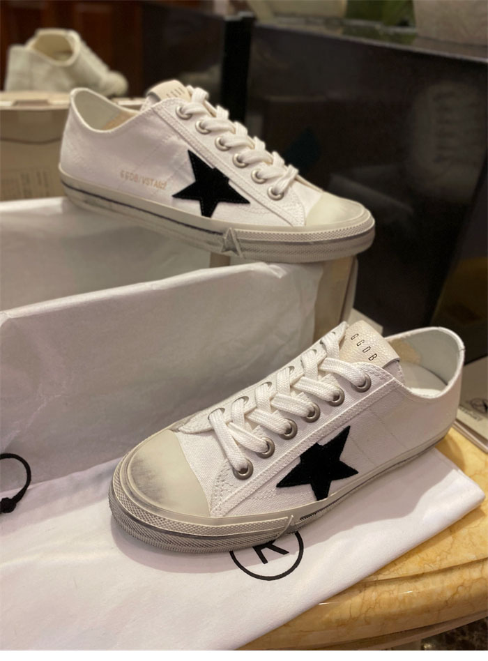 Golden Goose 골든구스 Vstar2 블랙스타 스니커즈 레플리카 9번 이미지 - 신발 | 세미샵 레플리카 사이트