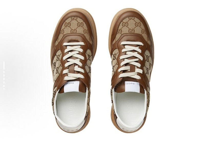 Gucci 구찌 GG 캔버스 스니커즈 브라운 GG 수프림 레플리카 2번 이미지 - 신발 | 세미샵 레플리카 사이트