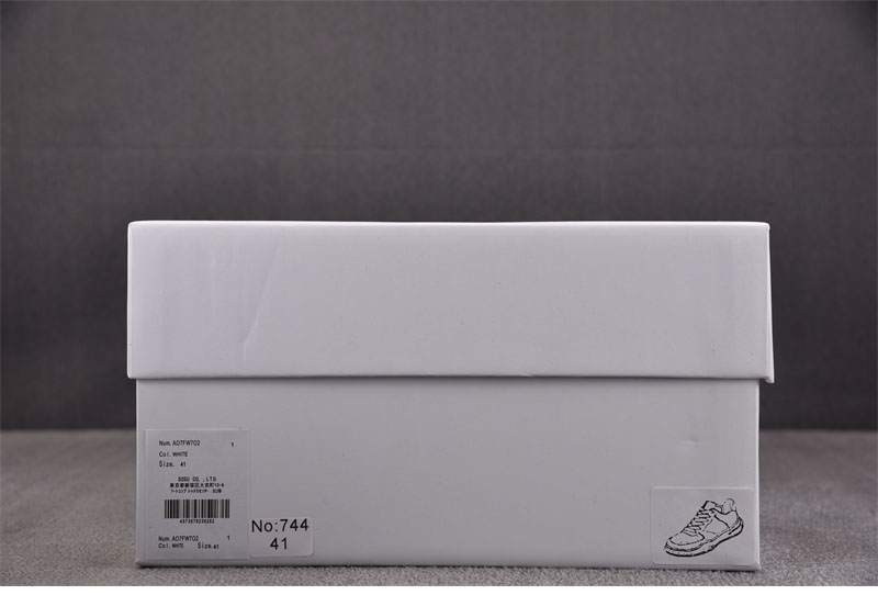 기타 미하라 야스히로 웨인 OG 솔 레더 로우탑 스니커즈 화이트 레플리카 5번 이미지 - 신발 | 세미샵 레플리카 사이트