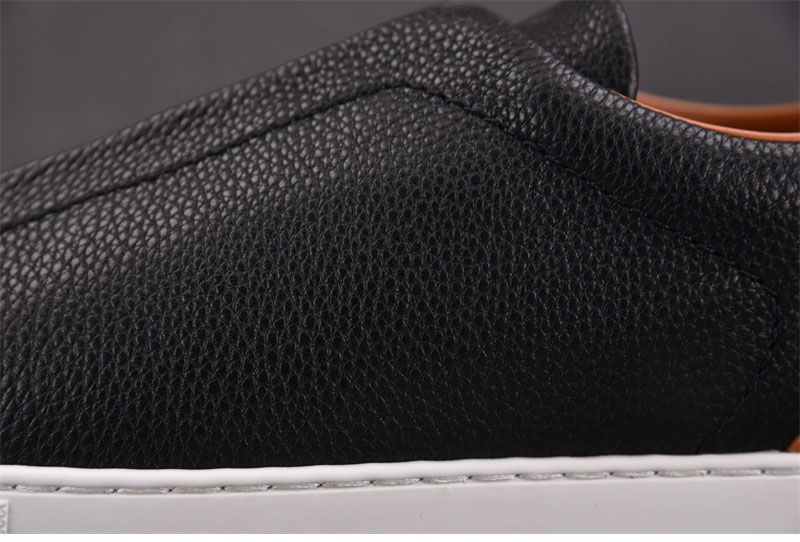 기타 제냐 블랙 디어스킨 트리플 스티치 스니커즈 레플리카 12번 이미지 - 신발 | 세미샵 레플리카 사이트