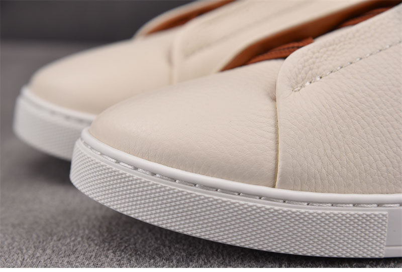 기타 제냐 오프화이트 디어스킨 트리플 스티치 스니커즈 레플리카 13번 이미지 - 신발 | 세미샵 레플리카 사이트