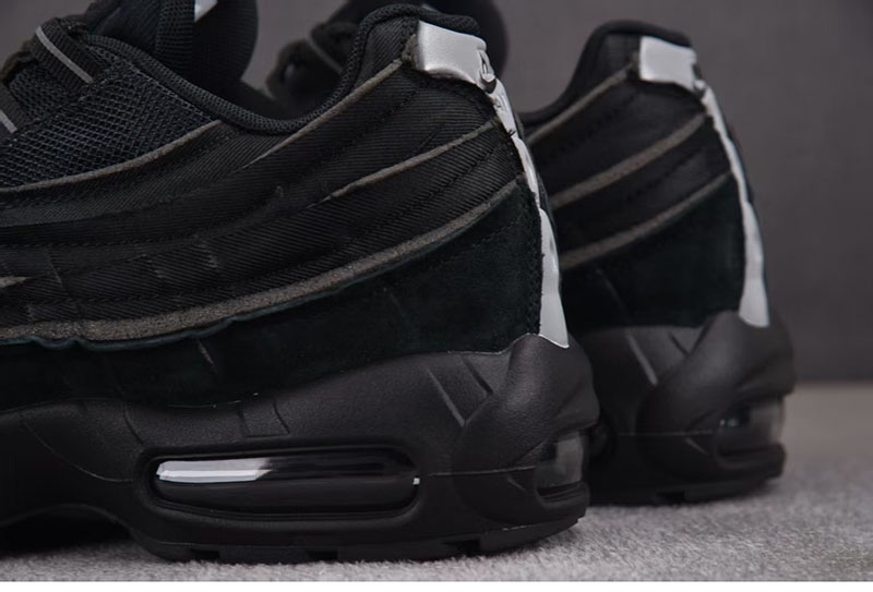 Comme Des Garcons 나이키 x 꼼데가르송 에어맥스 95 블랙 CU8406-001 레플리카 14번 이미지 - 신발 | 세미샵 레플리카 사이트
