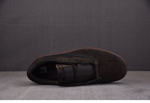 Nike 나이키 에어조던1 x 트래비스 스캇 로우 OG 벨벳 브라운 DM7866-202 레플리카 3번 이미지 - 신발 | 세미샵 레플리카 사이트