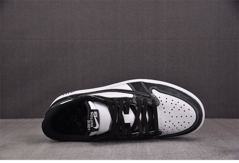 Nike 나이키 커스텀 에어조던 1 로우 x 루이비통 x 트래비스 스캇 DL2211-001 레플리카 4번 이미지 - 신발 | 세미샵 레플리카 사이트