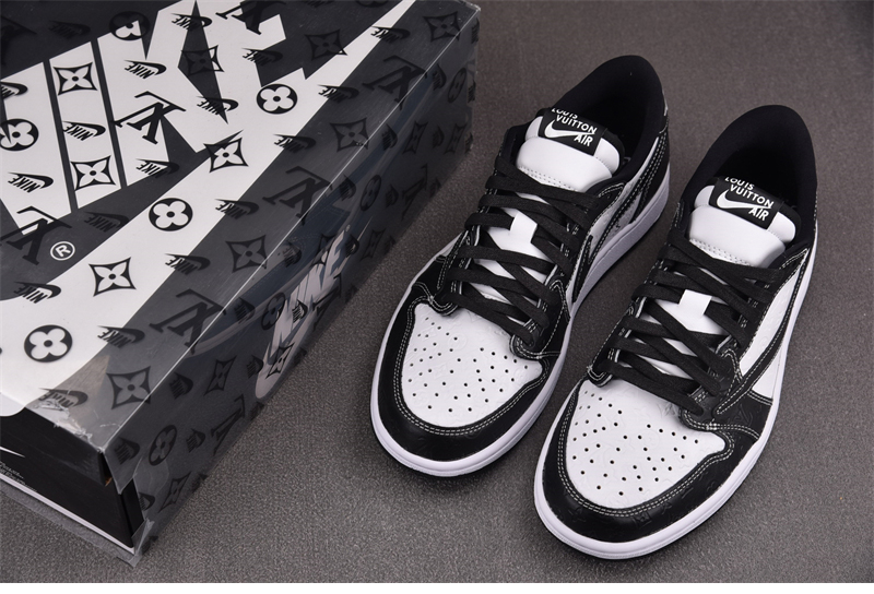 Nike 나이키 커스텀 에어조던 1 로우 x 루이비통 x 트래비스 스캇 DL2211-001 레플리카 8번 이미지 - 신발 | 세미샵 레플리카 사이트