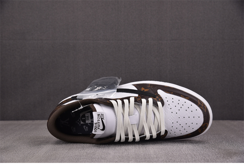 Nike 나이키 커스텀 에어조던 1 로우 x 루이비통 x 트래비스 스캇 DL2403-002 레플리카 4번 이미지 - 신발 | 세미샵 레플리카 사이트