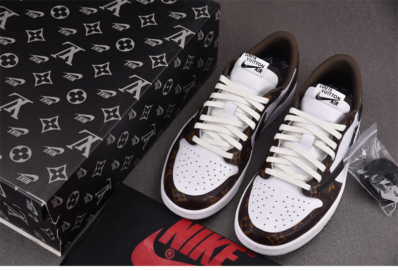 Nike 나이키 커스텀 에어조던 1 로우 x 루이비통 x 트래비스 스캇 DL2403-002 레플리카 8번 이미지 - 신발 | 세미샵 레플리카 사이트