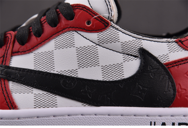 Nike 나이키 커스텀 에어조던 1 로우 x 루이비통 x 트래비스 스캇 DZ2403-006 레플리카 3번 이미지 - 신발 | 세미샵 레플리카 사이트