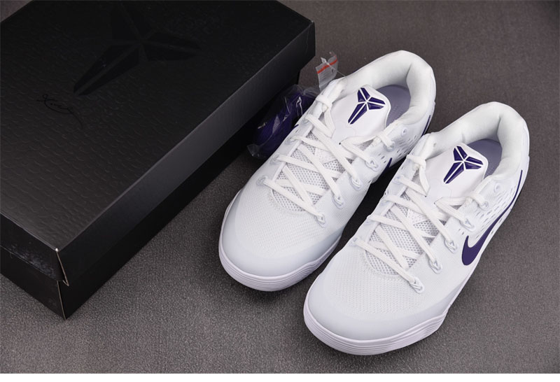 Nike 나이키 코비 9 엘리트 로우 EM 프로트로 화이트 코트 퍼플 IH1401-100 레플리카 14번 이미지 - 신발 | 세미샵 레플리카 사이트