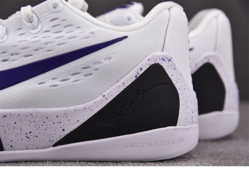 Nike 나이키 코비 9 엘리트 로우 EM 프로트로 화이트 코트 퍼플 IH1401-100 레플리카 15번 이미지 - 신발 | 세미샵 레플리카 사이트