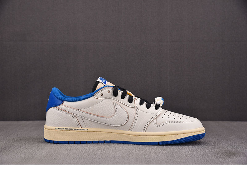 Nike 나이키 x 트래비스 스캇 에어조던1 로우 OG SP 세일 밀리터리 블루 DM7866-104 레플리카 8번 이미지 - 신발 | 세미샵 레플리카 사이트