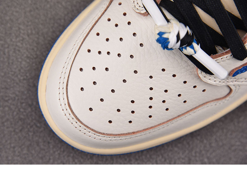 Nike 나이키 x 트래비스 스캇 에어조던1 로우 OG SP 세일 밀리터리 블루 DM7866-104 레플리카 11번 이미지 - 신발 | 세미샵 레플리카 사이트