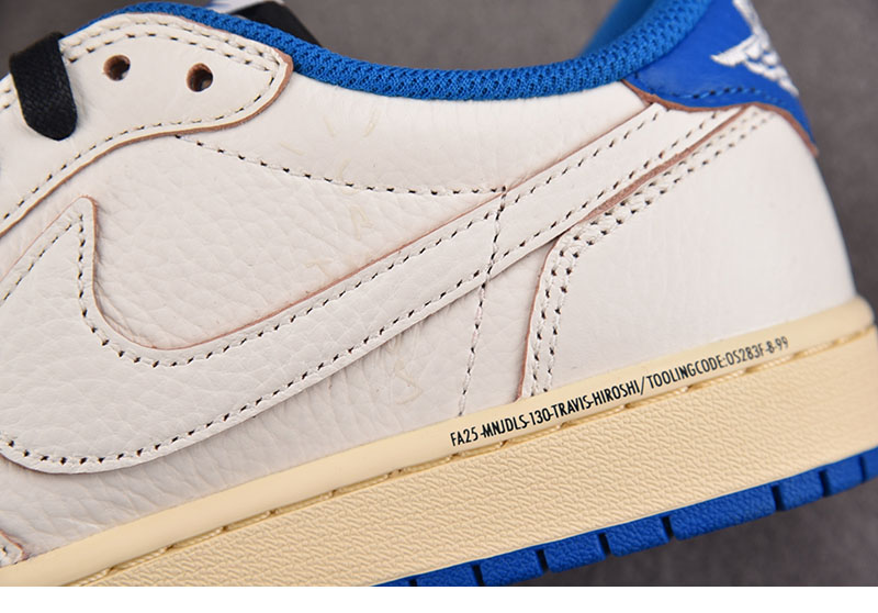 Nike 나이키 x 트래비스 스캇 에어조던1 로우 OG SP 세일 밀리터리 블루 DM7866-104 레플리카 12번 이미지 - 신발 | 세미샵 레플리카 사이트