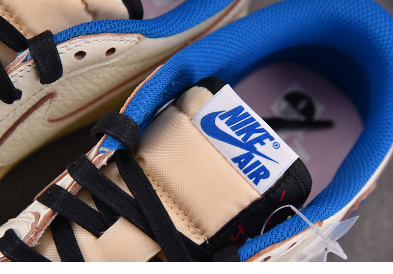 Nike 나이키 x 트래비스 스캇 에어조던1 로우 OG SP 세일 밀리터리 블루 DM7866-104 레플리카 13번 이미지 - 신발 | 세미샵 레플리카 사이트