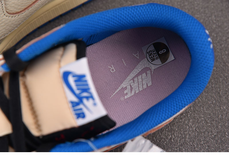 Nike 나이키 x 트래비스 스캇 에어조던1 로우 OG SP 세일 밀리터리 블루 DM7866-104 레플리카 15번 이미지 - 신발 | 세미샵 레플리카 사이트