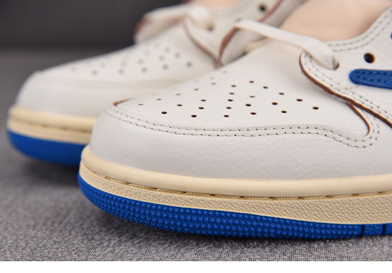 Nike 나이키 x 트래비스 스캇 에어조던1 로우 OG SP 세일 밀리터리 블루 DM7866-104 레플리카 3번 이미지 - 신발 | 세미샵 레플리카 사이트