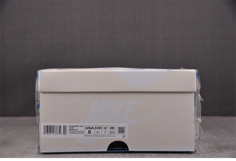 Nike 나이키 x 트래비스 스캇 에어조던1 로우 OG SP 세일 밀리터리 블루 DM7866-104 레플리카 7번 이미지 - 신발 | 세미샵 레플리카 사이트