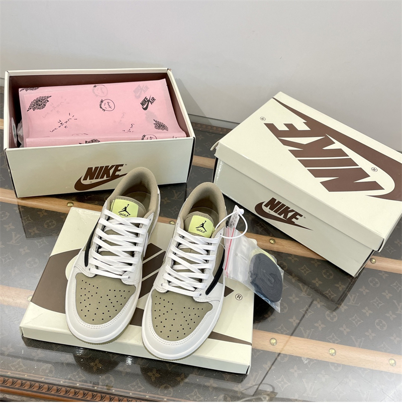 Nike 나이키 x 트레비스 스캇 에어조던1 로우 골프 네츄럴 올리브 레플리카 8번 이미지 - 신발 | 세미샵 레플리카 사이트
