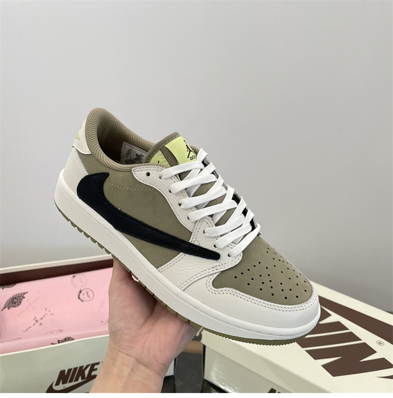 Nike 나이키 x 트레비스 스캇 에어조던1 로우 골프 네츄럴 올리브 레플리카 12번 이미지 - 신발 | 세미샵 레플리카 사이트