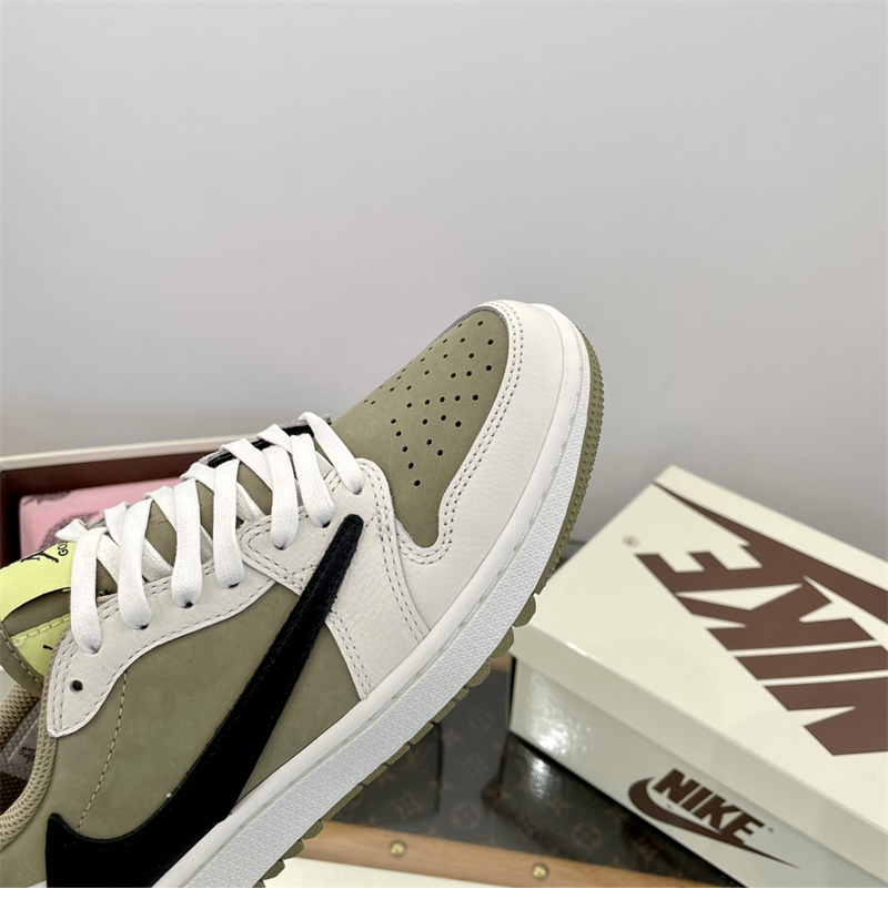 Nike 나이키 x 트레비스 스캇 에어조던1 로우 골프 네츄럴 올리브 레플리카 14번 이미지 - 신발 | 세미샵 레플리카 사이트
