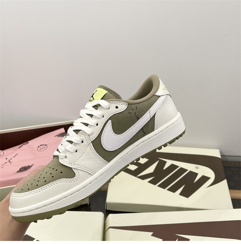 Nike 나이키 x 트레비스 스캇 에어조던1 로우 골프 네츄럴 올리브 레플리카 15번 이미지 - 신발 | 세미샵 레플리카 사이트