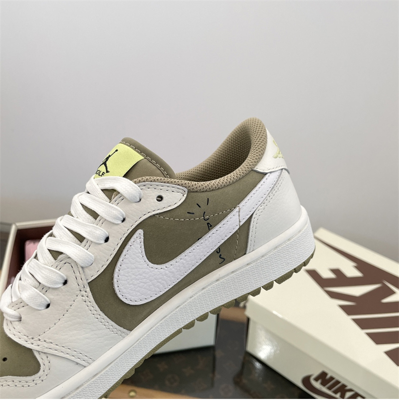 Nike 나이키 x 트레비스 스캇 에어조던1 로우 골프 네츄럴 올리브 레플리카 16번 이미지 - 신발 | 세미샵 레플리카 사이트