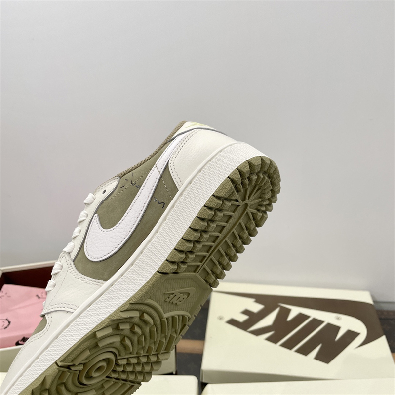 Nike 나이키 x 트레비스 스캇 에어조던1 로우 골프 네츄럴 올리브 레플리카 17번 이미지 - 신발 | 세미샵 레플리카 사이트
