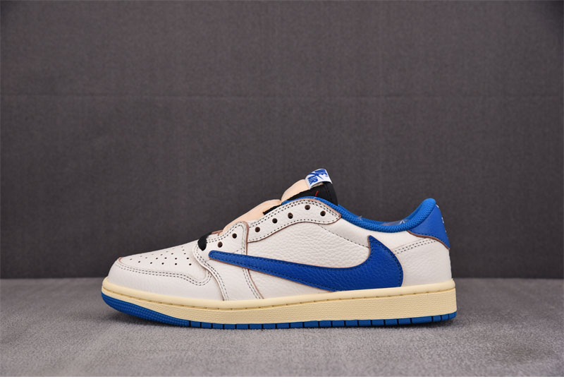 Nike 나이키 x 트레비스 스캇 에어조던1 로우 OG SP 밀리터리 블루 DM7866-104 레플리카 2번 이미지 - 신발 | 세미샵 레플리카 사이트