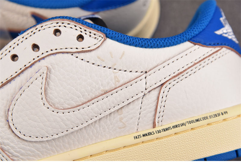 Nike 나이키 x 트레비스 스캇 에어조던1 로우 OG SP 밀리터리 블루 DM7866-104 레플리카 14번 이미지 - 신발 | 세미샵 레플리카 사이트