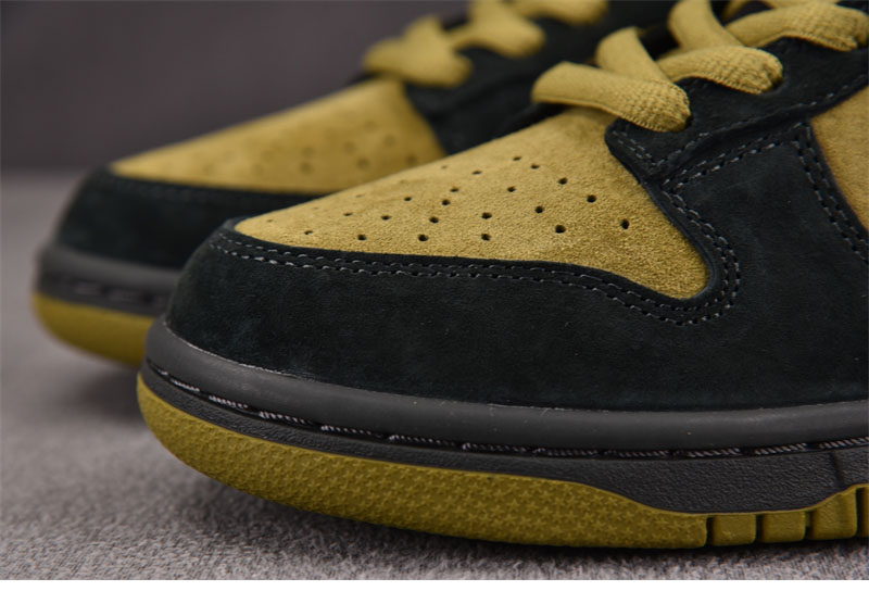 Nike 슈프림 x 나이키 SB 덩크 로우 캠퍼 그린 HQ8487-300 레플리카 4번 이미지 - 신발 | 세미샵 레플리카 사이트