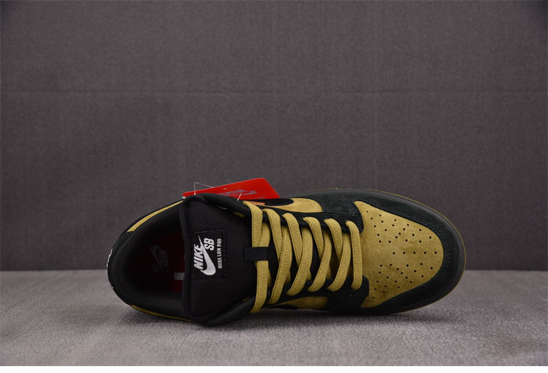 Nike 슈프림 x 나이키 SB 덩크 로우 캠퍼 그린 HQ8487-300 레플리카 5번 이미지 - 신발 | 세미샵 레플리카 사이트