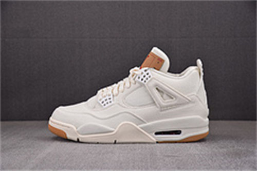 Nike 에어조던4 x 리바이스 레트로 화이트 레플리카 2번 이미지 - 신발 | 세미샵 레플리카 사이트