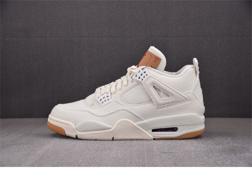 Nike 에어조던4 x 리바이스 레트로 화이트 레플리카 3번 이미지 - 신발 | 세미샵 레플리카 사이트