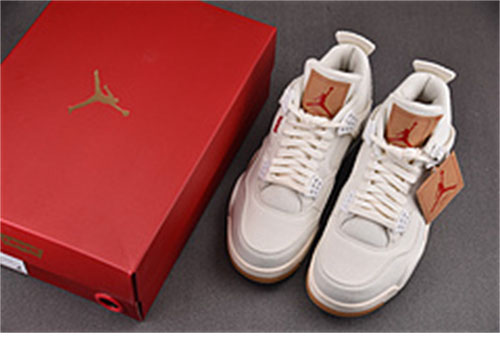 Nike 에어조던4 x 리바이스 레트로 화이트 레플리카 10번 이미지 - 신발 | 세미샵 레플리카 사이트