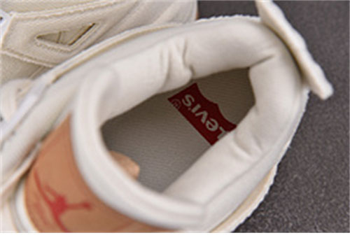 Nike 에어조던4 x 리바이스 레트로 화이트 레플리카 13번 이미지 - 신발 | 세미샵 레플리카 사이트