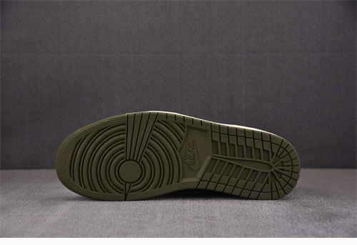 Nike 트레비스 스캇 x 에어조던1 로우 OG 미디엄 올리브 레플리카 5번 이미지 - 신발 | 세미샵 레플리카 사이트
