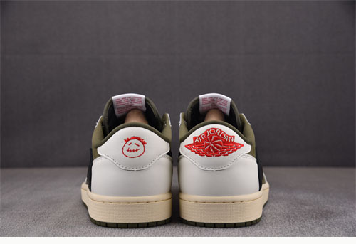 Nike 트레비스 스캇 x 에어조던1 로우 OG 미디엄 올리브 레플리카 6번 이미지 - 신발 | 세미샵 레플리카 사이트