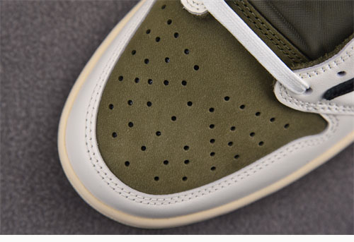 Nike 트레비스 스캇 x 에어조던1 로우 OG 미디엄 올리브 레플리카 9번 이미지 - 신발 | 세미샵 레플리카 사이트