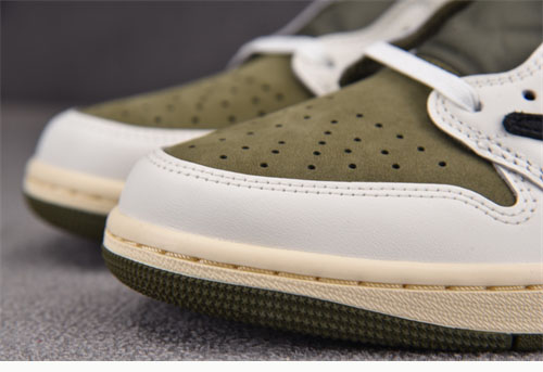 Nike 트레비스 스캇 x 에어조던1 로우 OG 미디엄 올리브 레플리카 12번 이미지 - 신발 | 세미샵 레플리카 사이트