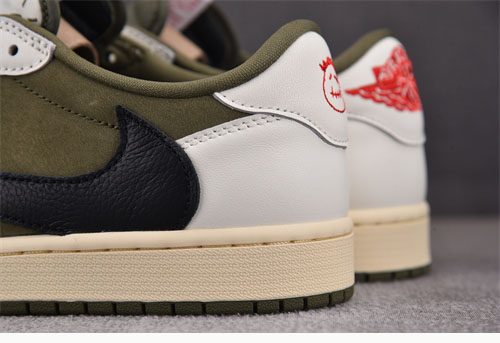 Nike 트레비스 스캇 x 에어조던1 로우 OG 미디엄 올리브 레플리카 15번 이미지 - 신발 | 세미샵 레플리카 사이트