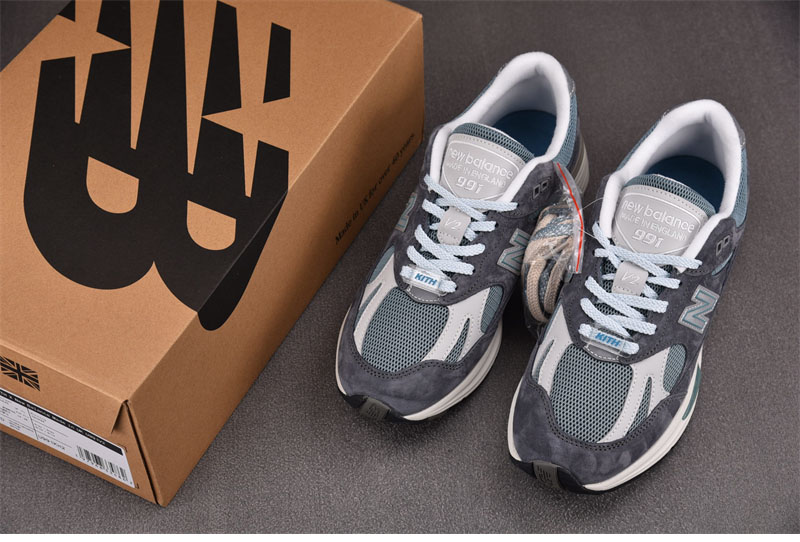 New Balance 뉴발란스 x 키스 991v2 스니커즈 오사카 팩 U991KH2 레플리카 8번 이미지 - 신발 | 세미샵 레플리카 사이트