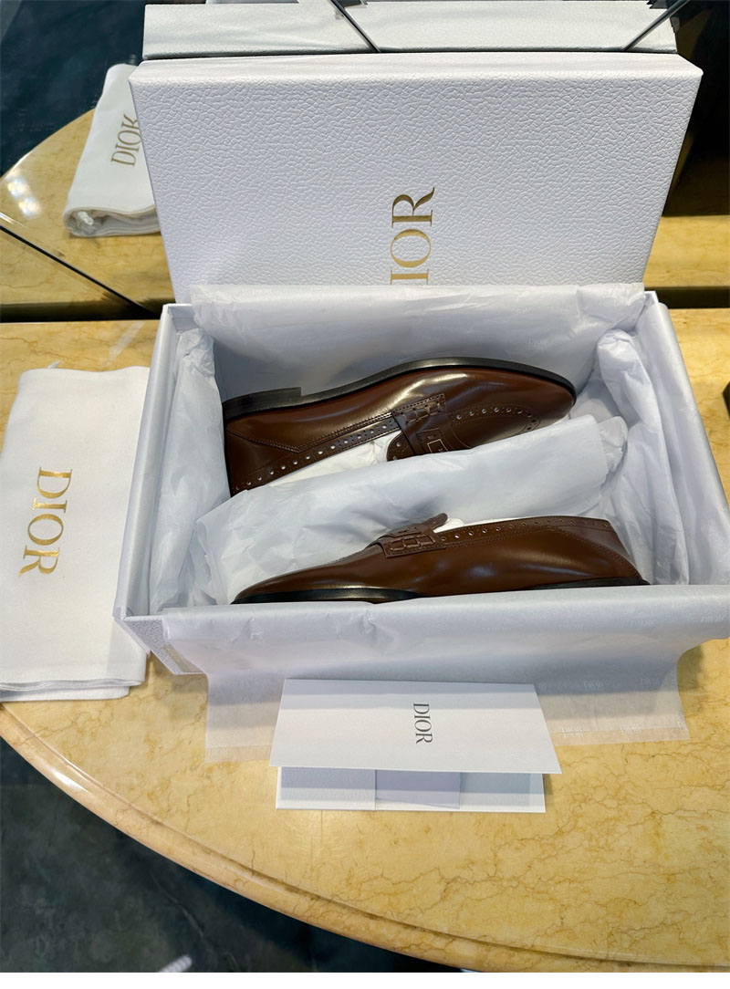 D I O R 디올 보이 펌프스 플럼 램스킨 로퍼 레플리카 2번 이미지 - 신발 | 세미샵 레플리카 사이트