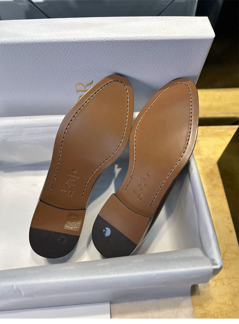 D I O R 디올 보이 펌프스 플럼 램스킨 로퍼 레플리카 9번 이미지 - 신발 | 세미샵 레플리카 사이트