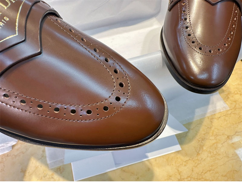 D I O R 디올 보이 펌프스 플럼 램스킨 로퍼 레플리카 10번 이미지 - 신발 | 세미샵 레플리카 사이트