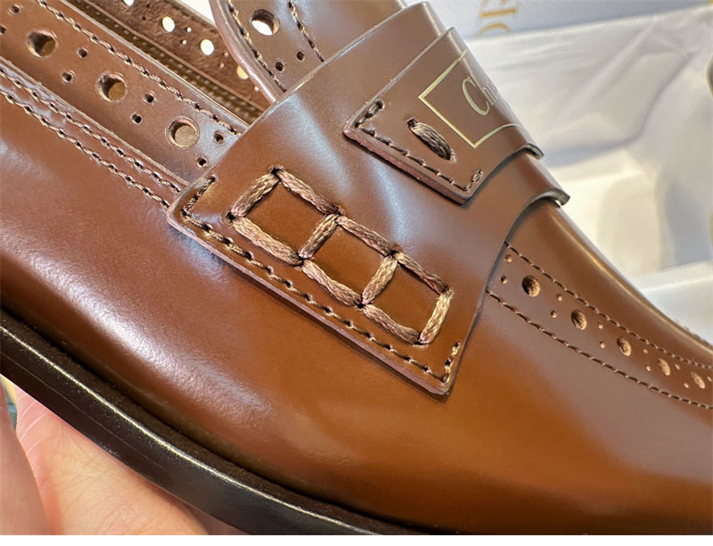 D I O R 디올 보이 펌프스 플럼 램스킨 로퍼 레플리카 11번 이미지 - 신발 | 세미샵 레플리카 사이트