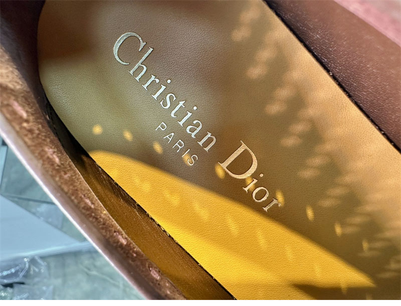D I O R 디올 보이 펌프스 플럼 램스킨 로퍼 레플리카 14번 이미지 - 신발 | 세미샵 레플리카 사이트