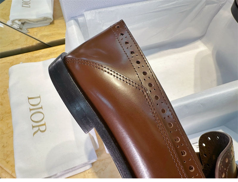 D I O R 디올 보이 펌프스 플럼 램스킨 로퍼 레플리카 16번 이미지 - 신발 | 세미샵 레플리카 사이트