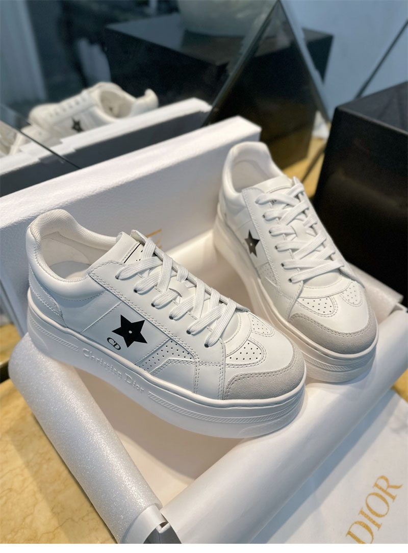 디올 디올 스타 플랫폼 스니커즈 화이트 레플리카 4번 이미지 - 신발 | 세미샵 레플리카 사이트